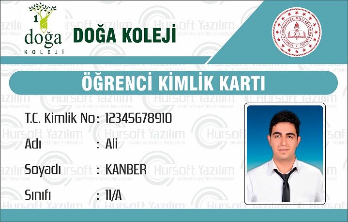 okul kimlik kartları, okul öğrenci kimlik kartları