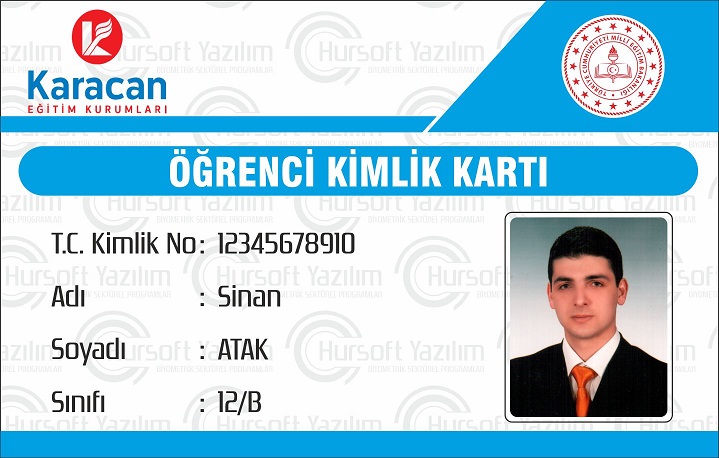 okul kimlik kartları, okul öğrenci kimlik kartları